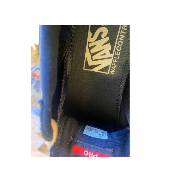 Vans Pro Waffle Control Shoe Blue Size 6 - Picture 6 of 8